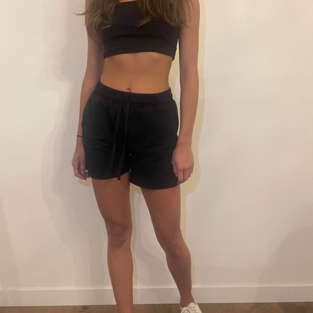 Super comfy black sweatshorts
